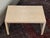 Modern Organic Modern Bleached Oak Wood Side Table For Sale - Image 3 of 12