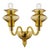 Early 21st Century Amber Murano Glass Sconce with Linear Design by Simoeng for Simoeng For Sale - Image 5 of 5