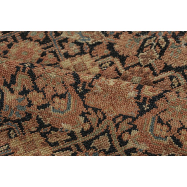 Antique Persian Malayer Rug With Polychrome Herati Floral Pattern - Rug & Kilim For Sale In New York - Image 6 of 7