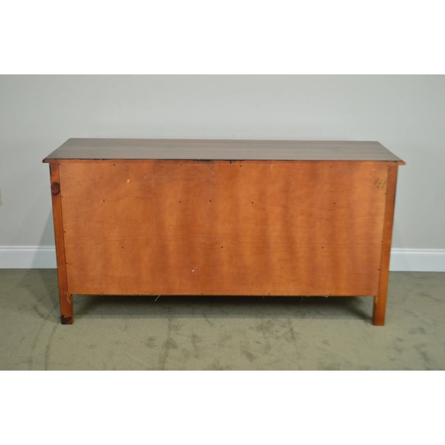 Habersham Plantation Solid Pine French Country Style Dresser For Sale In Philadelphia - Image 6 of 13