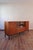 Modern Teak Sideboard with Glazed Centre by Marcel Gascoin for Alveole, France, 1960s For Sale - Image 3 of 18