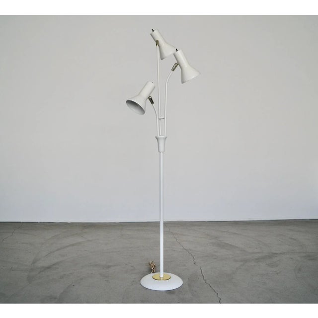 We have this awesome original vintage Mid-century Modern floor lamp for sale. It's in amazing showroom condition, and in...