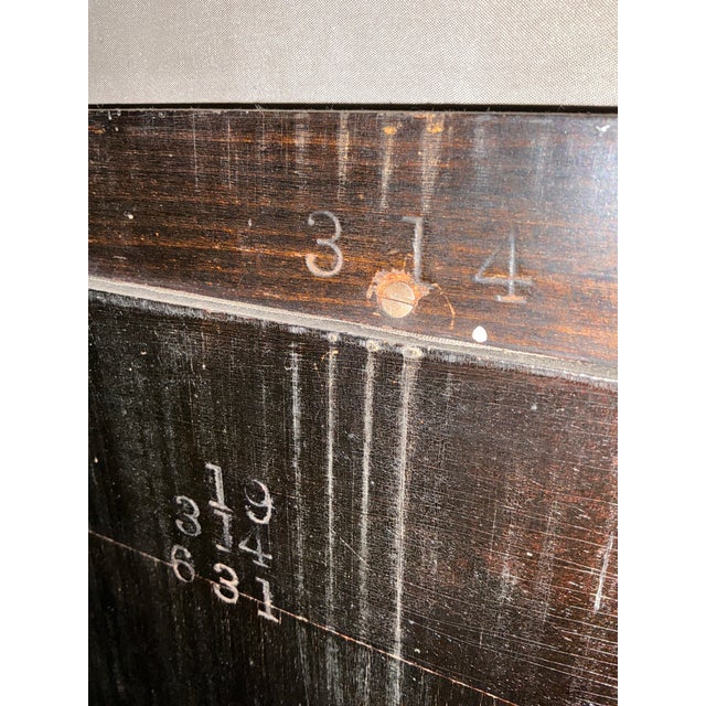 American 1915 Herschede Hall Walnut Grandfather Tall Clock 5 Chimes For Sale - Image 3 of 10