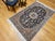 Vintage Nain Area Rug, Hand-Knotted Wool & Silk, Floral Pattern, 4x6, Navy & Ivory For Sale - Image 10 of 18