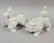 Mid-Century Japanese Blanc De Chin Foo Dog Guardian Lions – A Pair For Sale - Image 4 of 7