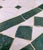 48" Handcrafted White and Green Moroccan Mosaic Table For Sale - Image 4 of 7
