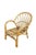 Mid-Century Modern Pair Mid Century Modern Rattan Bamboo Armchairs Boho Sunburst Fan Back Chairs For Sale - Image 3 of 18