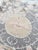 Textile Decorative Suzani Tablecloth - 4'6'' X 5' For Sale - Image 7 of 9