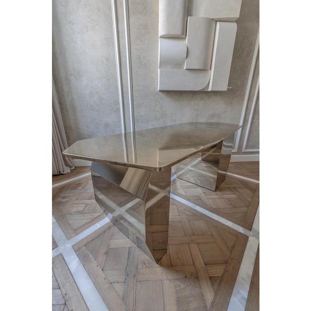 Y Desk in Marble by KY Architecture For Sale - Image 6 of 9