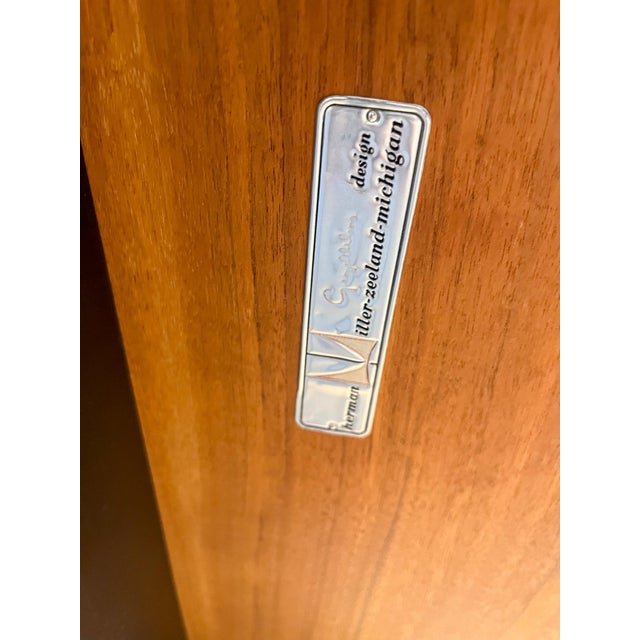 Mid 20th Century Rosewood Rectangular Dining Table by George Nelson for Herman Miller 2 Leaves For Sale - Image 11 of 12