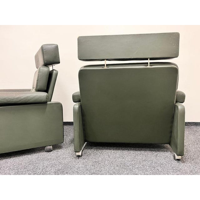 Mid-Century Leatherette Armchairs from Arch, Spicka, 1970s, Set of 2 For Sale - Image 9 of 10