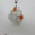 Mid-Century Glass Disc Chandelier from Vistosi, 1970s For Sale - Image 11 of 11