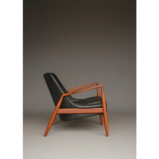A rare and beautiful 'Seal' easy chair designed by Ib Koford-Larsen for OPE. 1960s. Midcentury Scandinavian design at its...