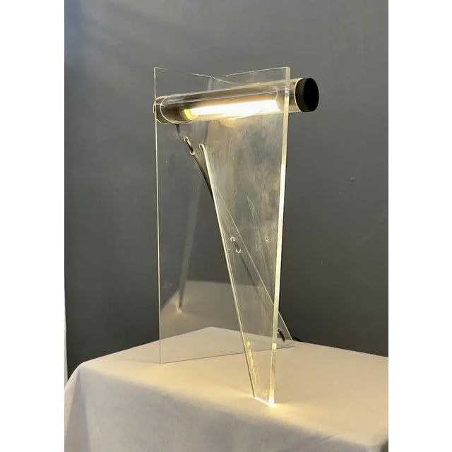 Table Lamp by Theodor Neumaier for Lamperti, 1970s For Sale - Image 6 of 7