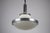 Sergio Mazza Chrome and Ribbed Glass Pendant Lamp in the style of Sergio Mazza for Artemide, 1960s For Sale - Image 4 of 11