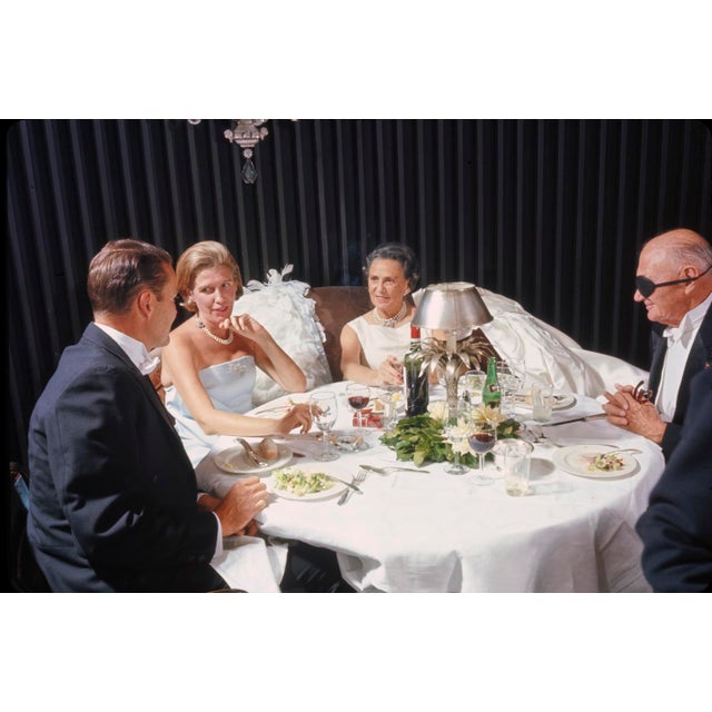 Fine Dining At The Opera by Toni Frissell Guests at the opening of the New Metropolitan Opera House enjoy fine dining and...