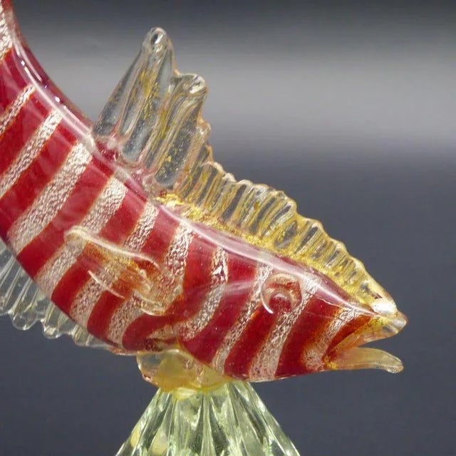 Vintage Murano Glass Sculpture by Archimede Seguso For Sale - Image 9 of 11