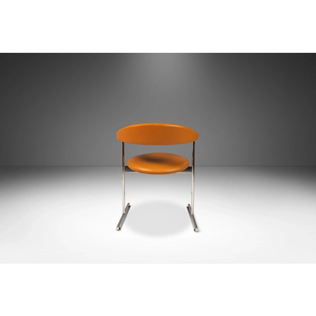 1960s Set of 6 Space Age Model 037 Airport Armchairs / Dining Chairs Attributed to Geoffrey D. Harcourt for Hans Kaufeld, Germany, Circa 1960s For Sale - Image 5 of 12