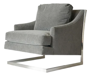 Milo Baughman Cantilevered Lounge Chair