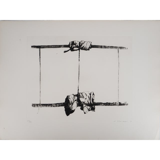 Titus-carmel, Arrangement of Apparatus and Symmetry, 1977, Drypoint For Sale