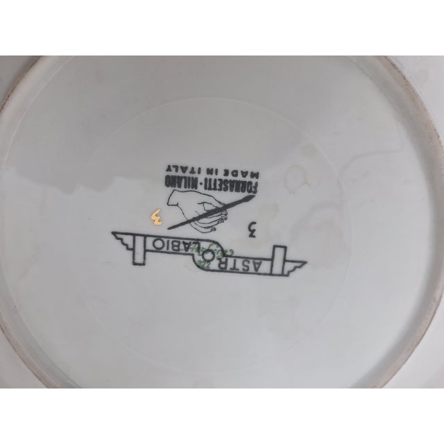 Astrolabio Series Plate in Silk-Screened White Porcelain by Piero Fornasetti, 1960s For Sale - Image 6 of 18