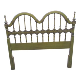 Spanish Revivial Avocodo Queensize Headboard For Sale