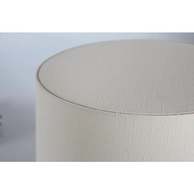 Tall Table Lamp with White & Gilded Glaze from Royal Copenhagen, Denmark, 1970s For Sale - Image 6 of 10