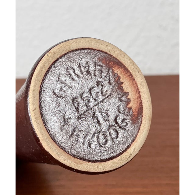 Mid-Century Modern West German Pottery WGP Vase from Jopeko, 1960s For Sale - Image 10 of 12