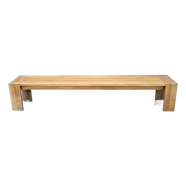 Restoration Hardware Marbella Teak Bench For Sale