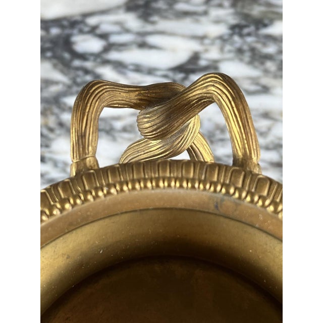 19th Century Pompeian Bowl with Two Bronze Handles For Sale - Image 9 of 11