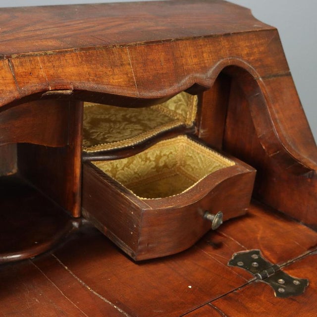Antique Flap Cabinet with Drawers, Italy For Sale - Image 5 of 13