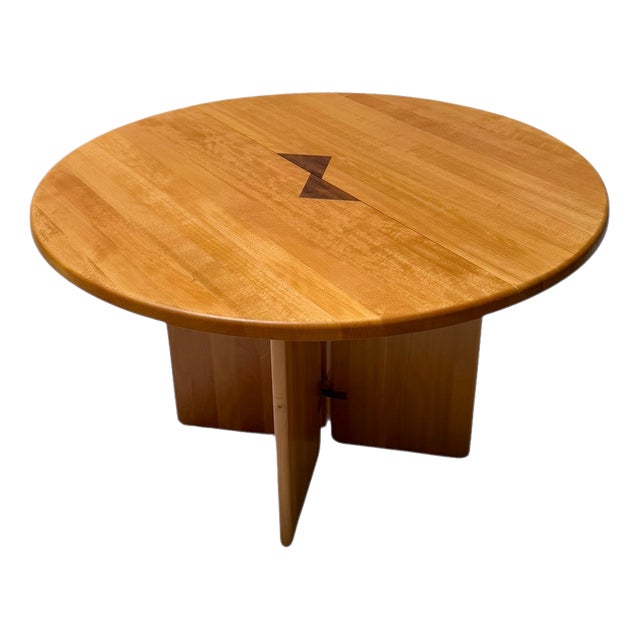 Dining Room Table by Søren Nissen and Ebbe Gehl for Ebenisterie Seltz, France, 1980s For Sale