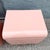 Wood Postmodern Pink Gloss Laminate Waterfall Nightstands - A Pair For Sale - Image 7 of 8