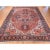 1920 11'x14'7" Red Antique Persian Heriz Even Wear Wool Hand Knotted Oversized Rug For Sale - Image 4 of 10