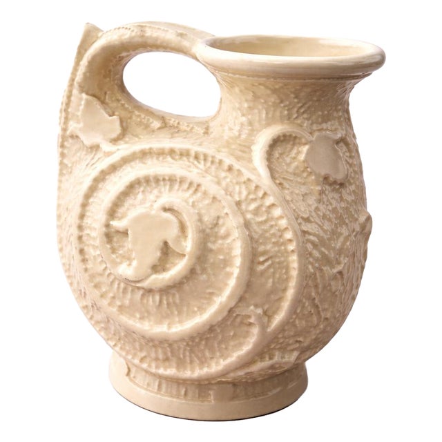Art Deco Cream Serving Pitcher from Burleigh Ware, 1930s For Sale