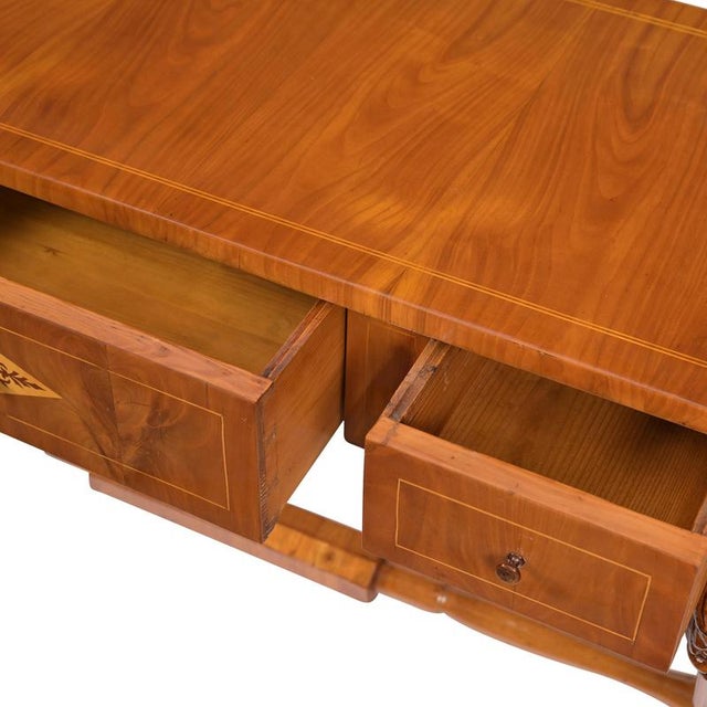 Biedermeier Desk or Console For Sale - Image 5 of 8