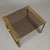 Metal Vintage Bedside Tables in Brass and Smoked Glass, Italy, 1960s, Set of 2 For Sale - Image 7 of 10