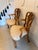Antique Carved Walnut Desk Armchairs, 1920, Set of 2 For Sale - Image 4 of 18