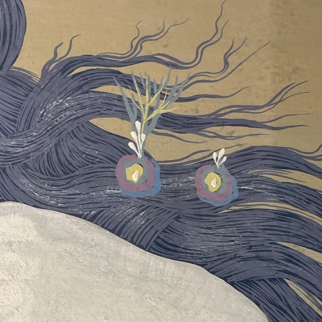 Denyse Willem, The Secret 3 Naked Women / Nymphs, 1970s, Watercolor For Sale - Image 5 of 17
