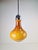 Vintage Scandinavian Drop Pendant Lamp in Brown Opal Glass and Chrome from Peill & Putzler, 1960s For Sale - Image 10 of 12