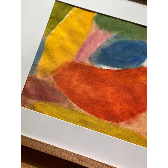 Olga Meyzinger, Provençal Fragments, 2026, Acrylic on Fabric, Framed For Sale - Image 4 of 5