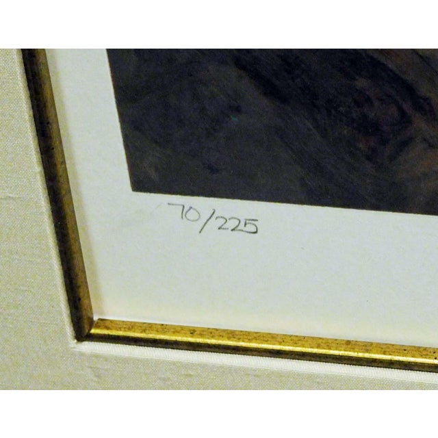 Royo "Cala en Mallorca" Spain, Hand Signed & Numbered Art, Ocean Flower #70/225 For Sale - Image 4 of 7