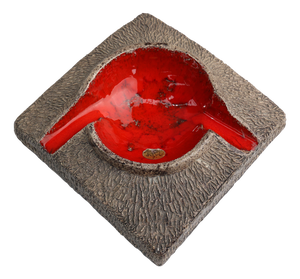 Mid-Century Ceramic Ashtray from Jan van Erp, The Netherlands, 1970s