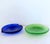 Late 20th Century Kosta Boda Glass Shallow Bowls, Set of 2 For Sale - Image 5 of 7