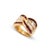 Gender: Ladies Metal Type: 18K Yellow Gold Ring Size: 6 Width: 13.05 mm Weight: 8.96 grams Ladies 18K yellow gold four-...