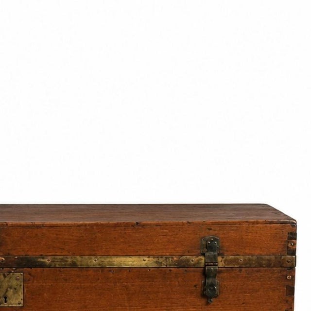 19th Century English Chest in Camphor Wood For Sale - Image 4 of 6