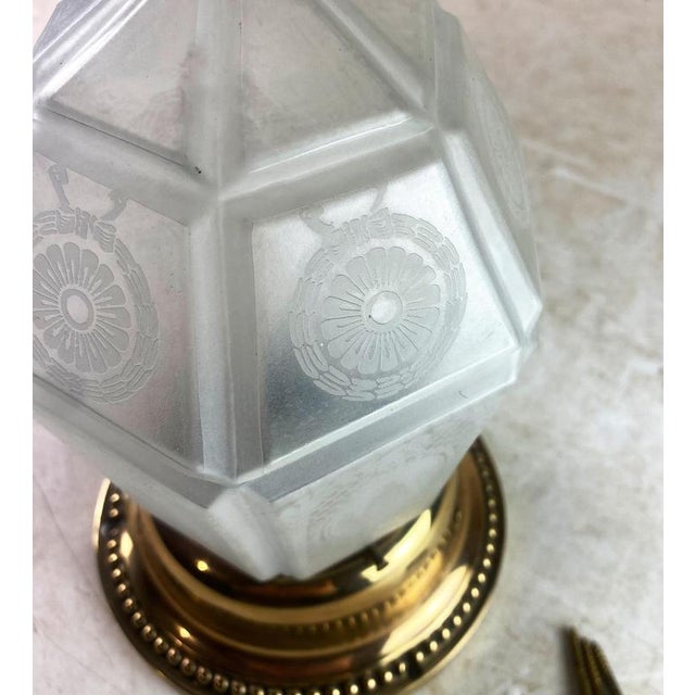 Brass Ceiling Light, 1900s For Sale - Image 4 of 7