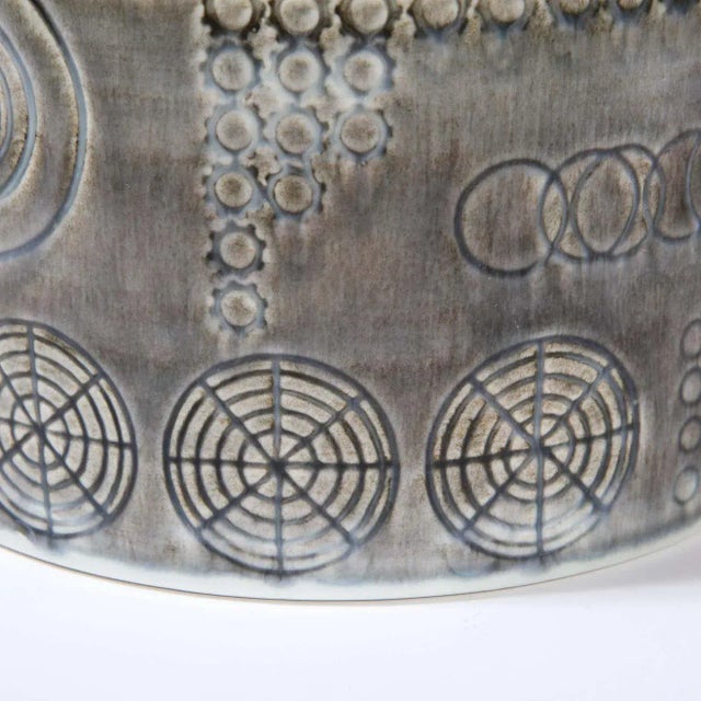 Swedish Mid-Century Modern Olle Alberius for Rörstrand "Sarek" Ceramic Vase For Sale - Image 10 of 12