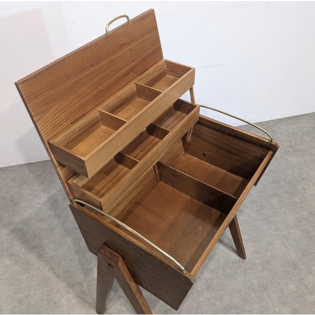 1960s Scandinavian Teak Side Table, 1960s For Sale - Image 5 of 9