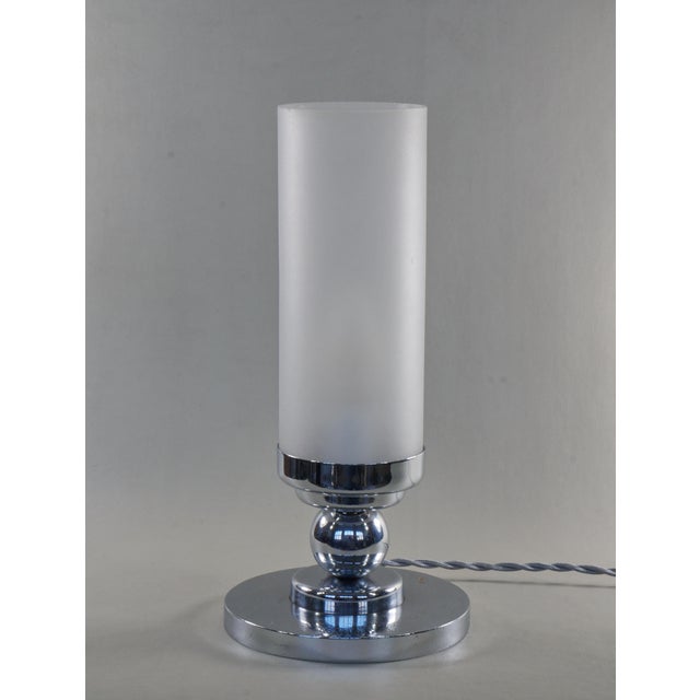 Art Deco French Art Deco Table Lamp by Buiret & Debeaurain 1930s France For Sale - Image 3 of 11